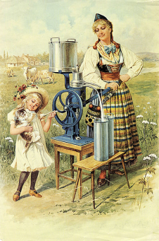 Alfa Laval separator reklam tidigt 1900