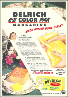 Delrich E-Z Color Pack Margarine