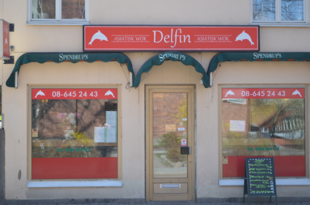 Delfin Asiatisk wok